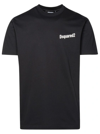Dsquared2 Mini Logo T-shirt In Black