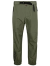 MONCLER GREEN GORE-TEX TROUSERS