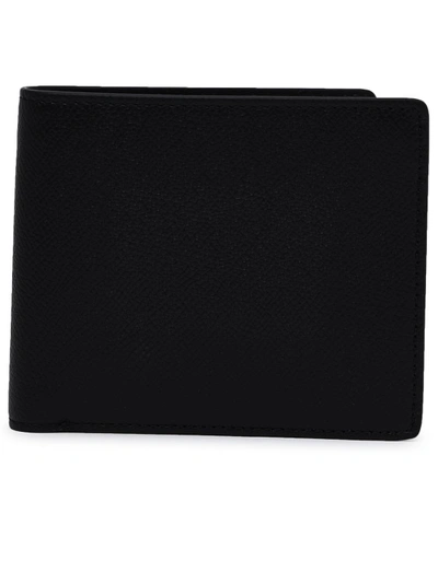 Maison Margiela Black Leather Bi-fold Wallet