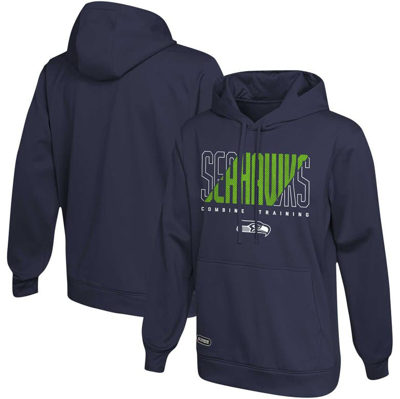 Outerstuff College Navy Seattle Seahawks Backfield Combine Authentic Pullover Hoodie