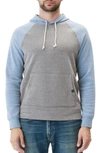 Threads 4 Thought Baseline Hoodie In Heather Grey/ Larkspur