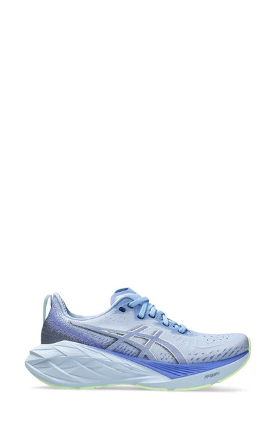 Asics Novablast 4 Running Shoe In Light Sapphire/ Sapphire