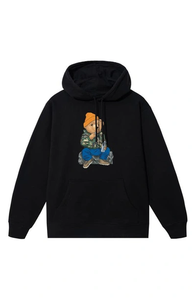 Market Northwest Bear Pullover Hoodie In Black