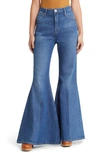 Frame The Extreme Flare Jeans In Lago Di Como