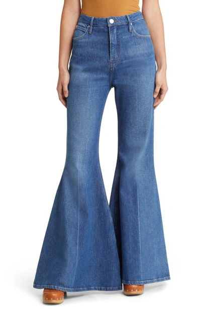 Frame The Extreme Flare Jeans In Blue