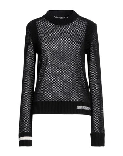 Calvin Klein 205w39nyc Woman Sweater Black Size Xs Wool, Mohair Wool, Cashmere, Polyester, Polyamide
