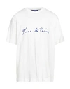 Etudes Studio Études Man T-shirt White Size Xl Organic Cotton