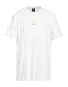 Paul & Shark Man T-shirt White Size Xxl Cotton