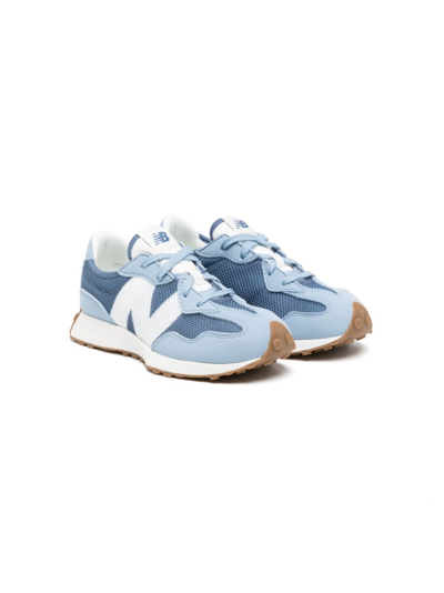New Balance Kids' 327 Lace-up Trainers In Blue