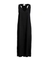 Vicolo Woman Maxi Dress Black Size S Cotton