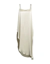 Antonelli Woman Maxi Dress Light Green Size 16 Acetate, Silk In Green