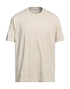 Boglioli Man T-shirt Ivory Size Xxl Cotton In White