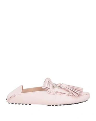 Tod's Woman Mules & Clogs Light Pink Size 8 Leather