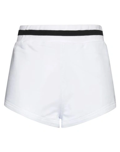Msgm Woman Shorts & Bermuda Shorts White Size S Cotton, Polyester In White