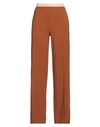 Jucca Woman Pants Camel Size 4 Viscose, Elastane In Beige