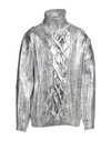 Balmain Brown Wool Sweater In White