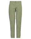 Jacob Cohёn Man Pants Light Green Size 35 Cotton