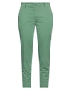 Pt Torino Woman Pants Green Size 4 Cotton, Elastane