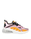 Date D. A.t. E. Woman Sneakers Pink Size 6.5 Leather, Textile Fibers In Pink