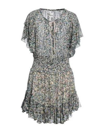 Isabel Marant Étoile Marant Étoile Woman Mini Dress Green Size 8 Viscose