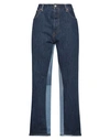 RE/DONE WITH LEVI'S RE/DONE WITH LEVI'S WOMAN JEANS BLUE SIZE 29 COTTON