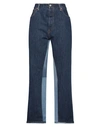 Re/done With Levi's Woman Jeans Blue Size 30 Cotton In Blue
