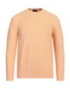 Drumohr Man Sweater Mandarin Size 40 Cotton In Mandarin