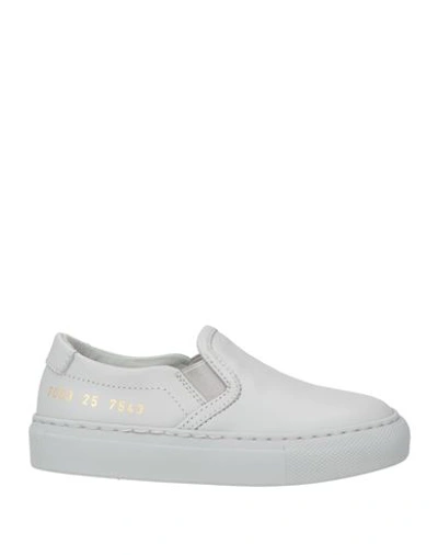 Common Projects Babies'  Toddler Boy Sneakers Grey Size 10c Soft Leather