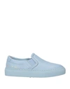 Common Projects Toddler Boy Sneakers Light Blue Size 10c Soft Leather In Blue