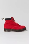 Dr. Martens' 939 Ben Suede Boots In Red