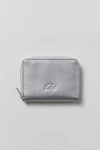 Herschel Supply Co Tyler Vegan Leather Wallet In Silver, Women's At Urban Outfitters