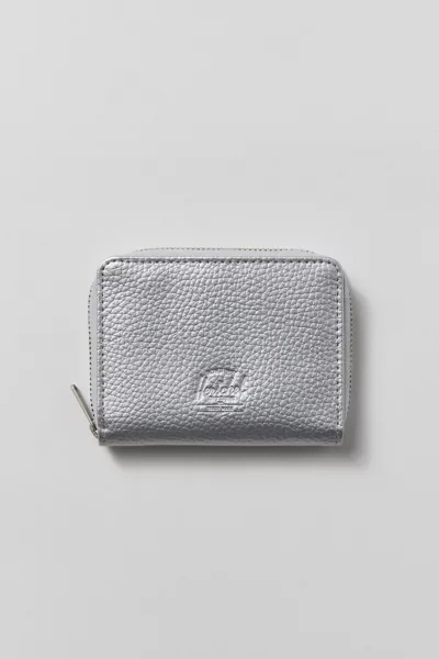 Herschel Supply Co Tyler Vegan Leather Wallet In Silver, Women's At Urban Outfitters