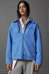 Bdg Dex Canvas Oversized Workwear Jacket In Light Blue, Women's At Urban Outfitters