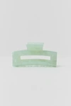 OUT FROM UNDER RECTANGLE CLAW CLIP IN GREEN, WOMEN'S AT URBAN OUTFITTERS