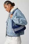 URBAN RENEWAL REMADE SPORTY BRANDED SHOULDER BAG IN BLUE, WOMEN'S AT URBAN OUTFITTERS