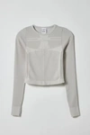 Iets Frans . … Seamless Long Sleeve Top In Light Grey At Urban Outfitters