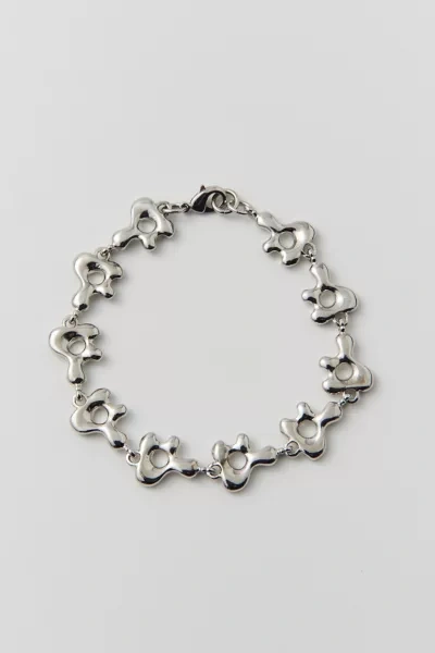 Urban Outfitters Jupiter Liquid Chain Bracelet In Silver, Men's At  In Metallic