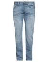 Armani Exchange Man Jeans Blue Size 28 Cotton, Elastane In Blue