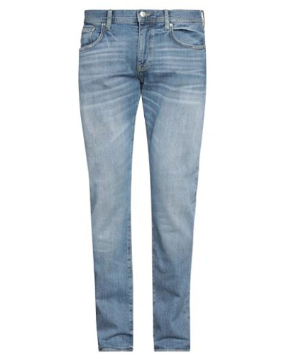 Armani Exchange Man Jeans Blue Size 28 Cotton, Elastane