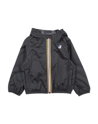 K-way Toddler Girl Jacket Black Size 4 Polyamide In Black