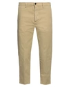 Haikure Man Pants Sand Size 30 Cotton, Elastane In Brown