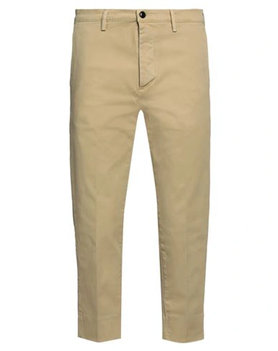 Haikure Man Pants Sand Size 30 Cotton, Elastane In Brown