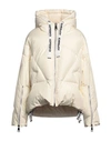 Khrisjoy Woman Down Jacket Ivory Size 1 Polyester In White