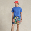 Polo Ralph Lauren 5.75-inch Traveler Classic Swim Trunk In Heritage Patchwork