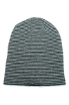 PORTOLANO MINI STRIPE SLOUCHY HAT