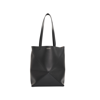 Loewe Puzzle Fold Medium Tote Bag In Shiny Leather