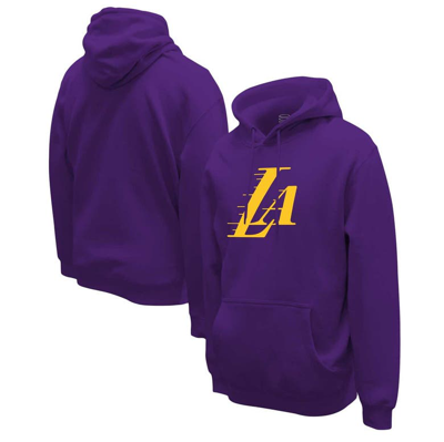 Stadium Essentials Unisex   Purple Los Angeles Lakers Primary Logo Pullover Hoodie