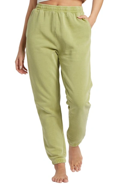 Billabong Sunset Fleece Sweatpants In Avocado