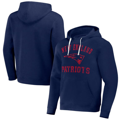Nfl X Darius Rucker Collection By Fanatics Navy New England Patriots Coaches Pullover Hoodie