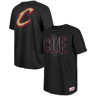 New Era Black Cleveland Cavaliers 2023/24 City Edition Elite Pack T-shirt